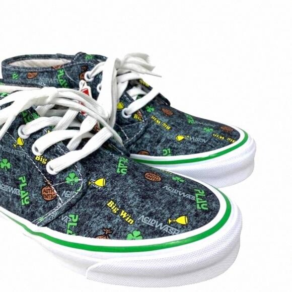 VANS Fergadelic x OG Chukka LX Shoes Men Canvas VN0A4U3G0621 Sneakers Wash Acid - Picture 5 of 9